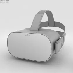 Oculus Go 3D model