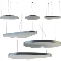 Pendant lamp PETALE By LUCEPLAN  3D model