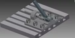 Push Pull Toggle Clamp+base