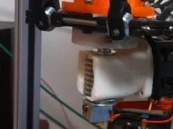 Quick-Disconnect Rostock extruder
