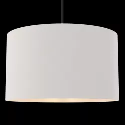 Restoration Hardware CICERO ROUND SHADE PENDANT 30 White 3D model