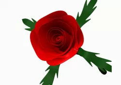 rose 3D