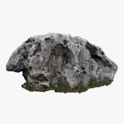 Scan Rock Low-poly  3D model