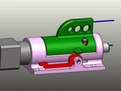 Screw/ Worm drive filament extruder Bowden