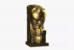 Sergey Pavlovich Korolev Low-poly  3D model