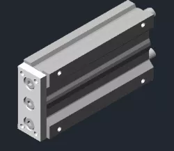 SMC MGQ Compact Pneumatic Slide