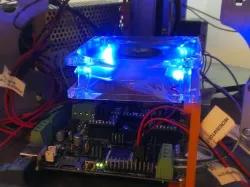 Spiderbot.eu 3D Printer v1.2 80mm Fan Mount