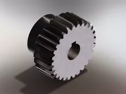 spur gear  M1.5  Z28