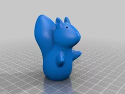 Squirrel with center support