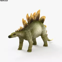 Stegosaurus HD 3D model