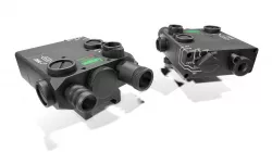 Steiner DBAL-I2 Green or Red visible and IR laser aiming device Low-poly  3D model
