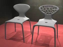 Supernatural chair 3D model