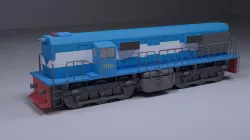 Train 3D model 3D model