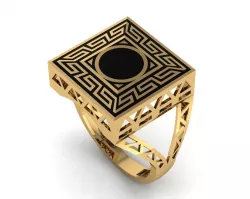 Versace ring 3D model