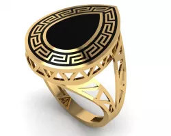 Versace ring 3D model