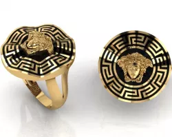 Versace ring 3D model