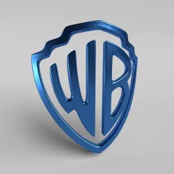 Warner Logo 3D model