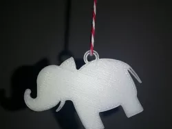 White Elephant Gift Tag