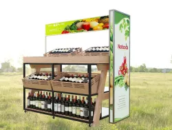 Wine shelf model 3D model