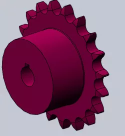 19-teeth sprocket