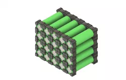 1S 4x5P Lithium Battery 18650 With Bracket
