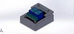 2 Channel Relay Module 3D Printed Case