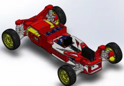 3D Printed 1:10 RC CAR