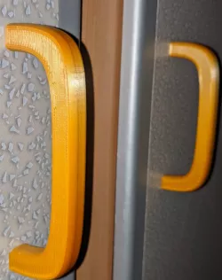 3D printed dresser handle