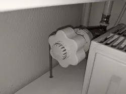3D printed radiator knob