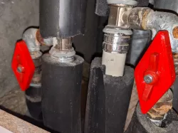 3D printed water pipe knob
