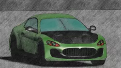 3DS Max Maserati
