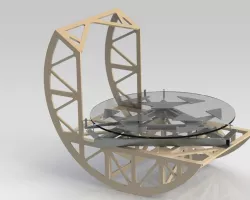 60 inch telescope mirror cell