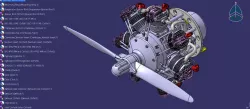 7-Cylinder Radial Engine