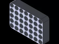 AA+AAA battery table storrage