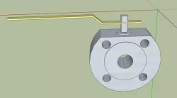 Adler corpo piatto DN25