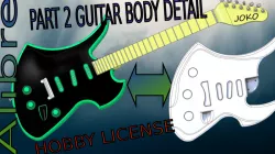 Alibre Guitar Body 2