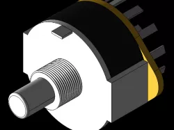 Alpha 3P4T Rotary Switch