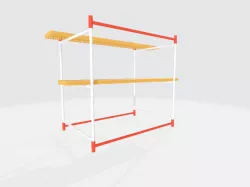 ANDAMIO CON PLANCHAS AGREDA