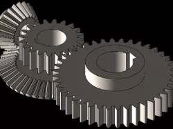 Animation- bevel gear
