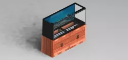 AQUARIUM TANK 1250X400X500