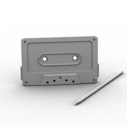 Audio Cassette and Pencil