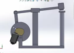 automatic portable hammering machine