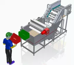 Automatic washer for Fruits and Vegetables