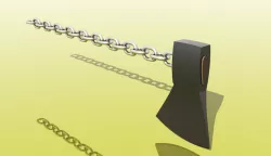ax and chain