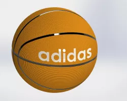 Basket ball model.