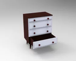 bedside table room