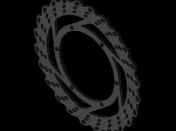 Brake disc model for SAE BAJA