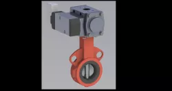 Buttefly valve DN40