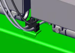 Cable Tie, Stud Mount 3/8" Max Bundle 2.0"