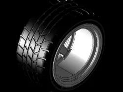 Car wheel assembly set